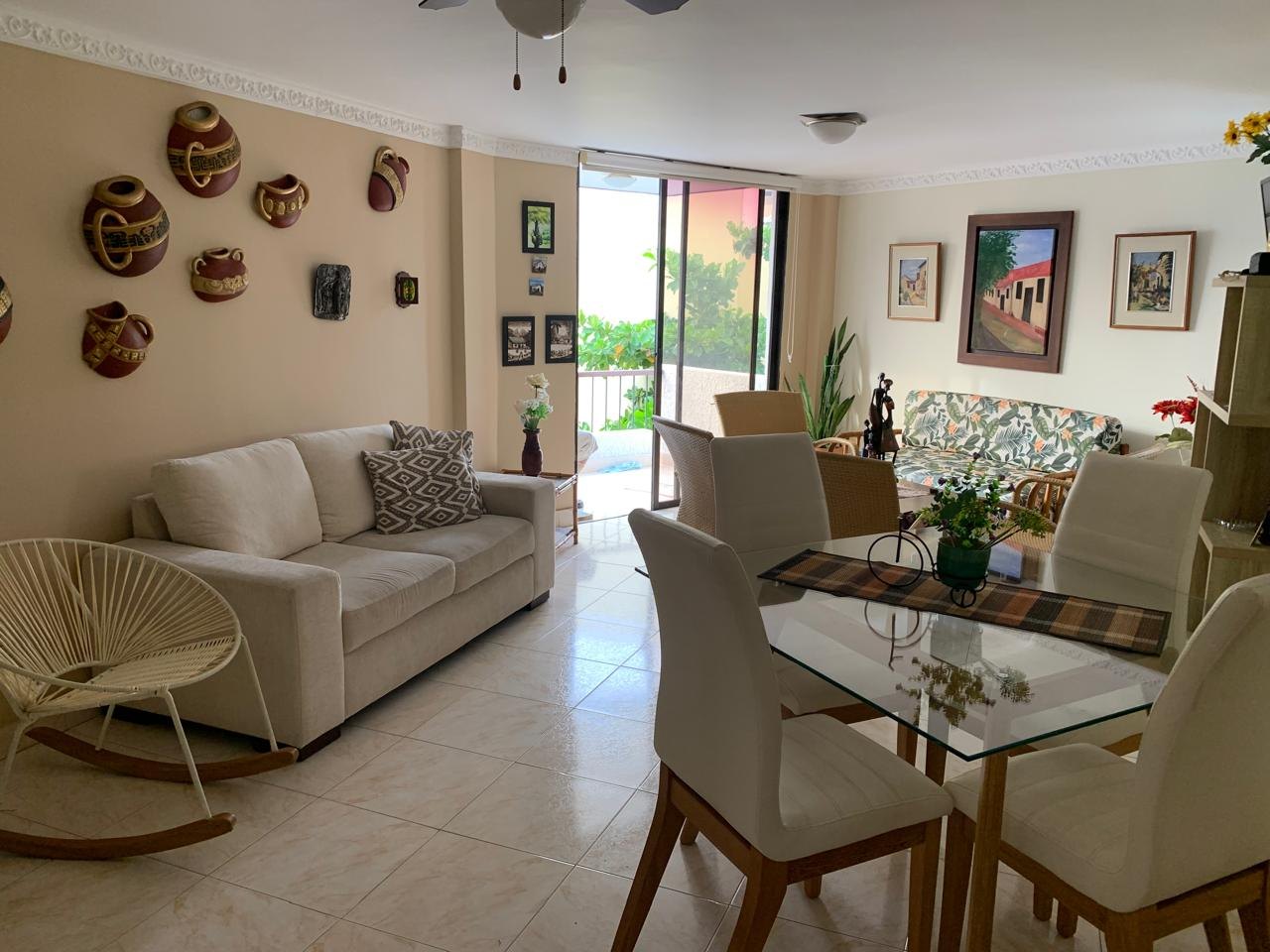 Sala comedor de Los Tunjos
