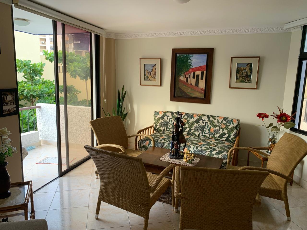 Zona social del apartamento Los Tunjos