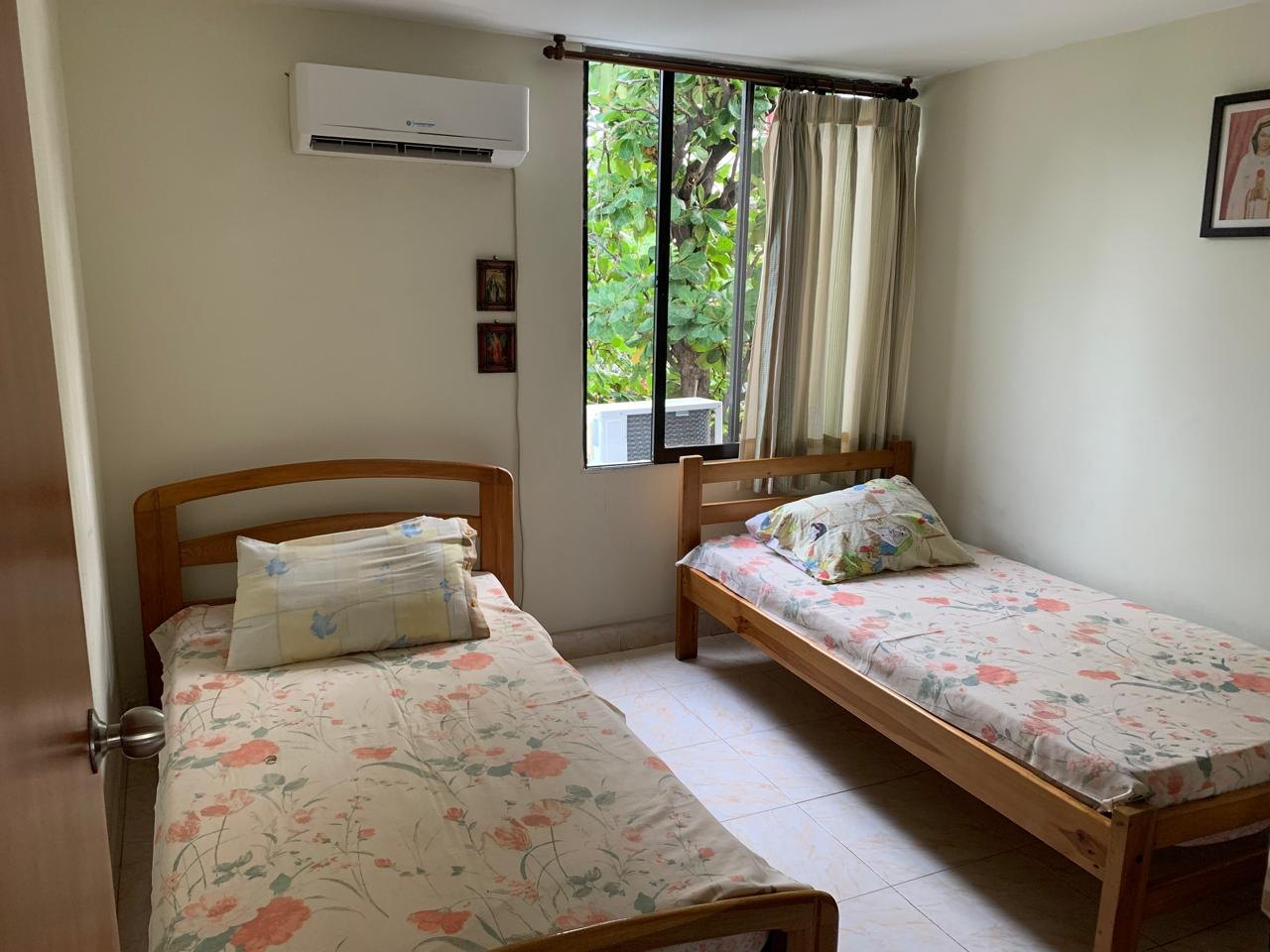 Habitación principal de Los Tunjos